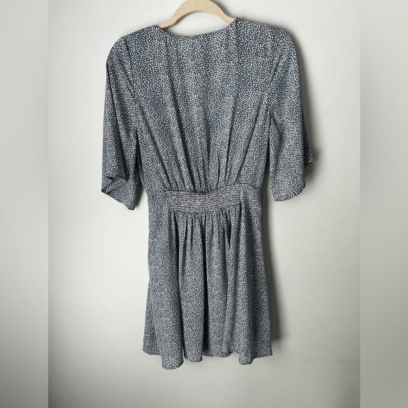 Promesa Speckled Blue and White Dress - Picture 2 of 3